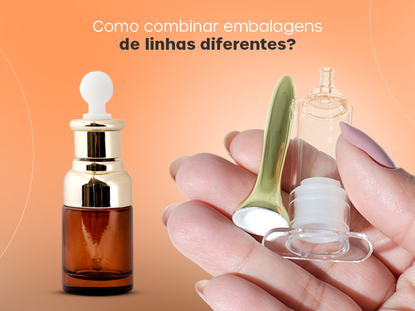 Como combinar embalagens de linhas diferentes?