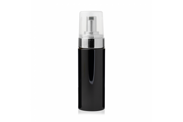 Espumador Preto com Válvula Prata 150ml