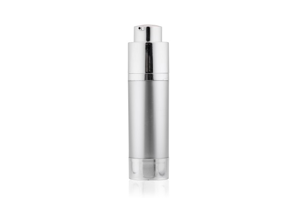 Frasco Airless Lift Pump Prata 30ml