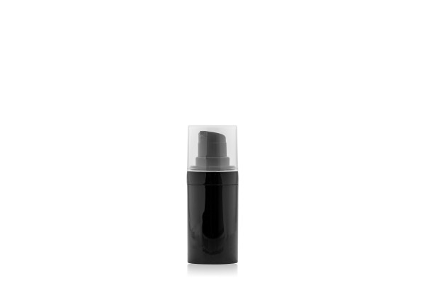 Frasco Airless MEG Preto 15ml