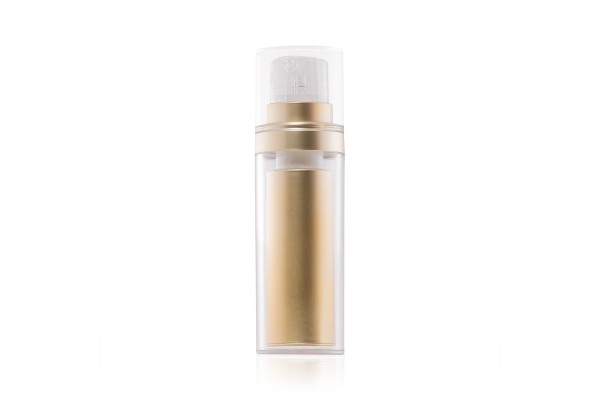 Frasco Airless Santorini Dourado 30ml