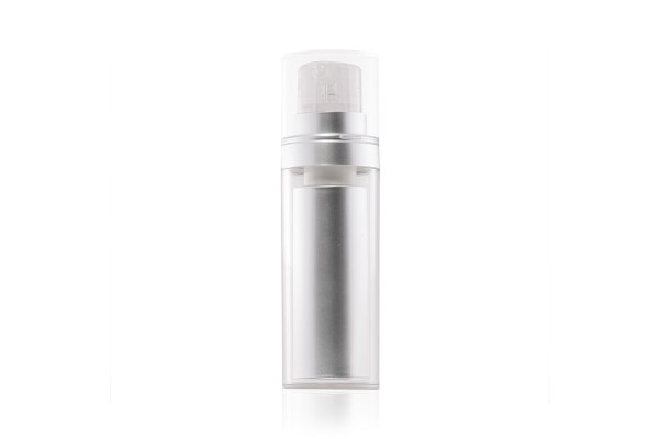 Frasco Airless Santorini Prata 30ml
