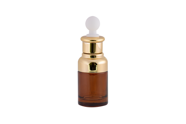 Gotejador Mahal Âmbar com Dourado 30ml