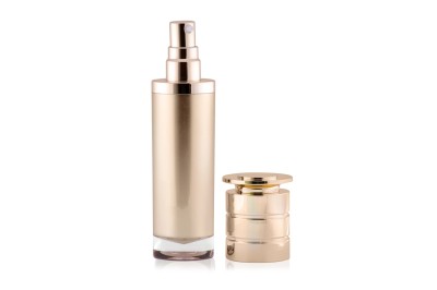 Frasco Airless Supreme Dourado Fosco 30ml