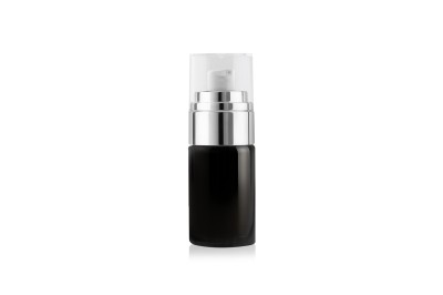 Frasco Mahal Preto e Prata 30ml