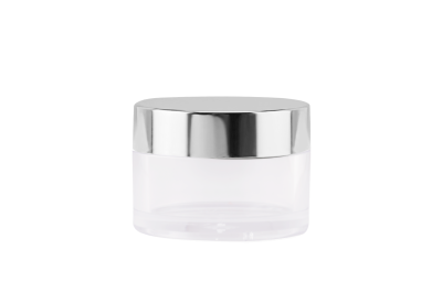Pote Basic Transparente 30ml Tampa Prata